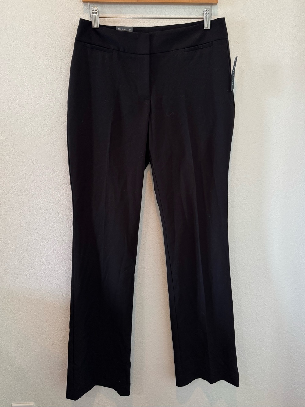 The Limited - Essentials Black Boot-Cut Dress Pants